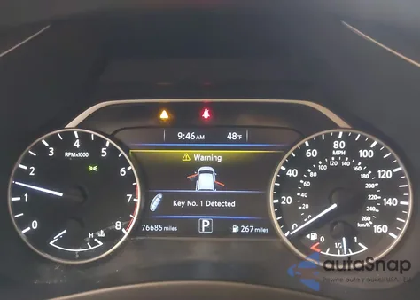 2017 Nissan Murano S z USA, uszkodzony, nr VIN 5N1AZ2MH2HN156766